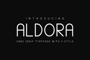 Aaldora: The Elegant Serif Font for Modern Makers