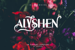 Alyshen: The Elegant Typeface for Modern Brands