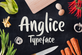 Anglice Font: Whimsical Sans Serif for Crafters