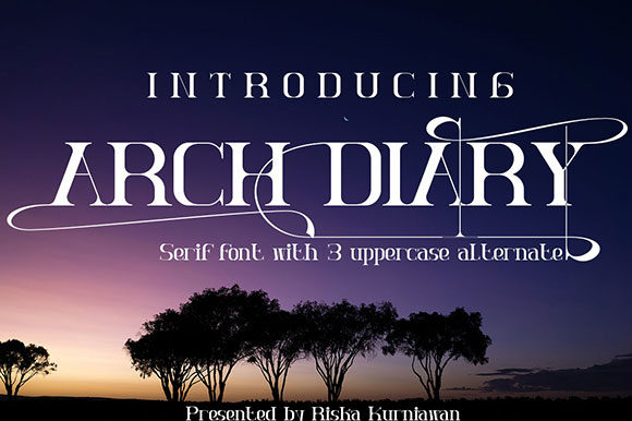 Arch Diary: A Serif With Quiet Authority