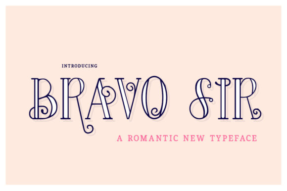 Bravo Sir Family: A Serif Font for Brand Clarity