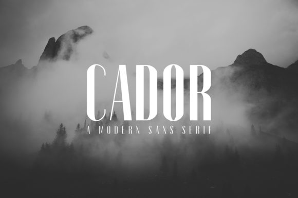 Cador: A Sans Serif Font for Polished Branding