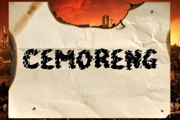 Cemoreng: A Bold Decorative Font for Impact