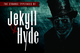 Dr. Jekyll Mr. Hyde Font for Crafters