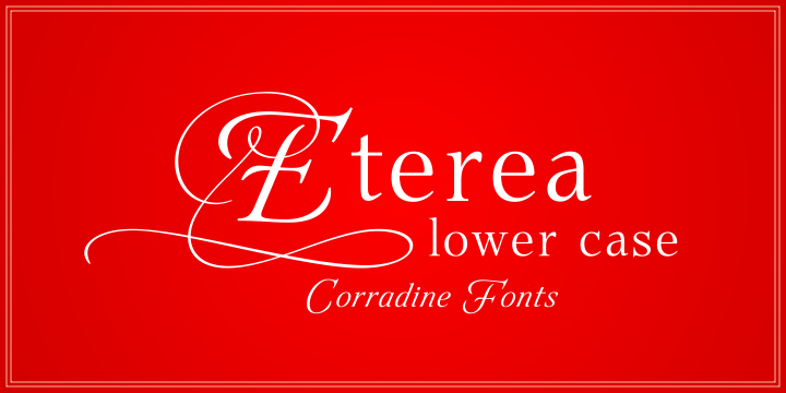 Eterea LC Family: A Serif Typeface for Elegant Editorial Design