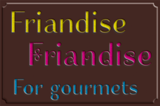 Friandise Font: Sweet Elegance for Brand Identity