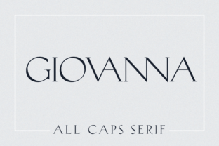 Giovanna Serif Font: Elevating Campaign Visuals