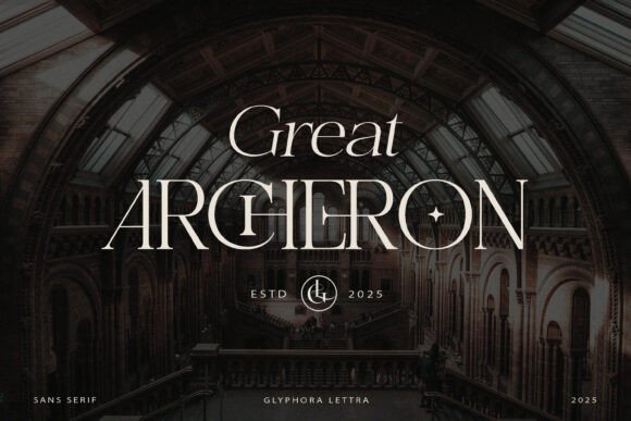 Great Archeon: A Serif Font for Elegant Editorial Design
