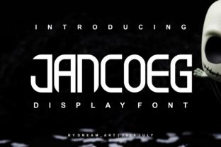 Jancoeg Font: Elevating Web Design with Elegant Simplicity
