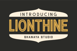 Lionthine: A Premium Sans Serif Font for Modern Web Design
