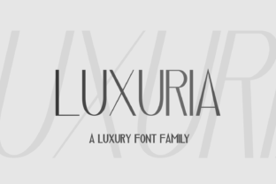 Luxuria Font: Elevate Your Campaign Visuals