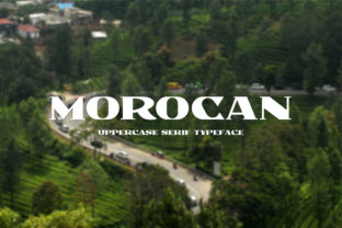 Morocan: A Bold Serif Font for Digital Design