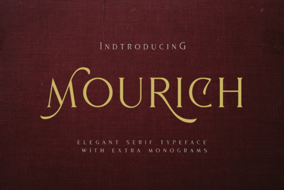 Mourich Serif Font: A Designer’s Take on Minimalist Branding