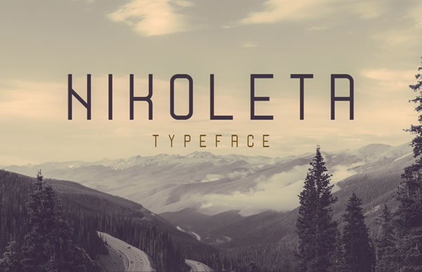 Nikoleta: A Fresh Sans Serif Font for Editorial Design