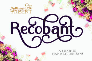 Recobant: A Versatile Sans Serif Font for Branding