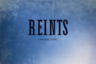 Reints Typeface: An Elegant Serif for Brand Identity