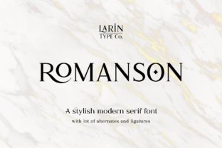 Romanson: A Serif With Quiet Authority