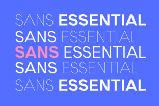 Sans Essential: A Refined Typeface for Editorial Clarity