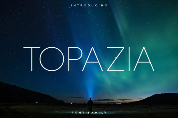 Topazia: A Clean Sans Serif Typeface for Web Design