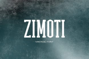 Zimoti: The Chunky Serif Font for Bold Branding